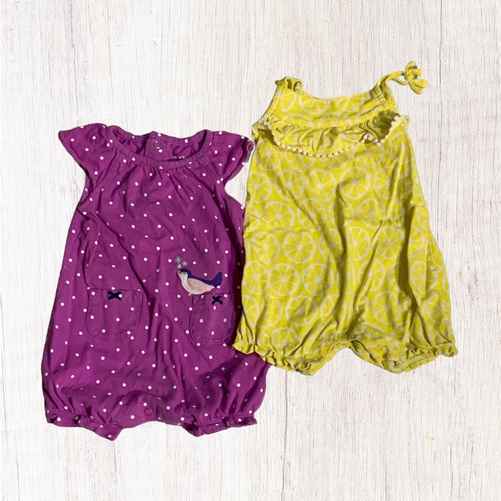 Carters 9 month girls summer outfits